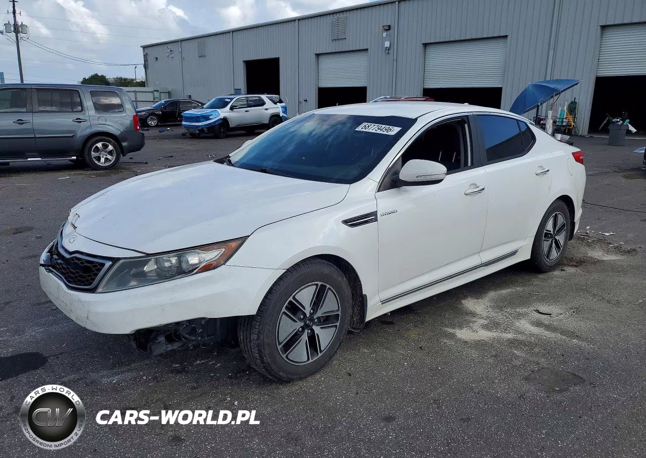 2013 Kia Optima Hybrid VIN:KNAGM4AD5D5046473 - 1