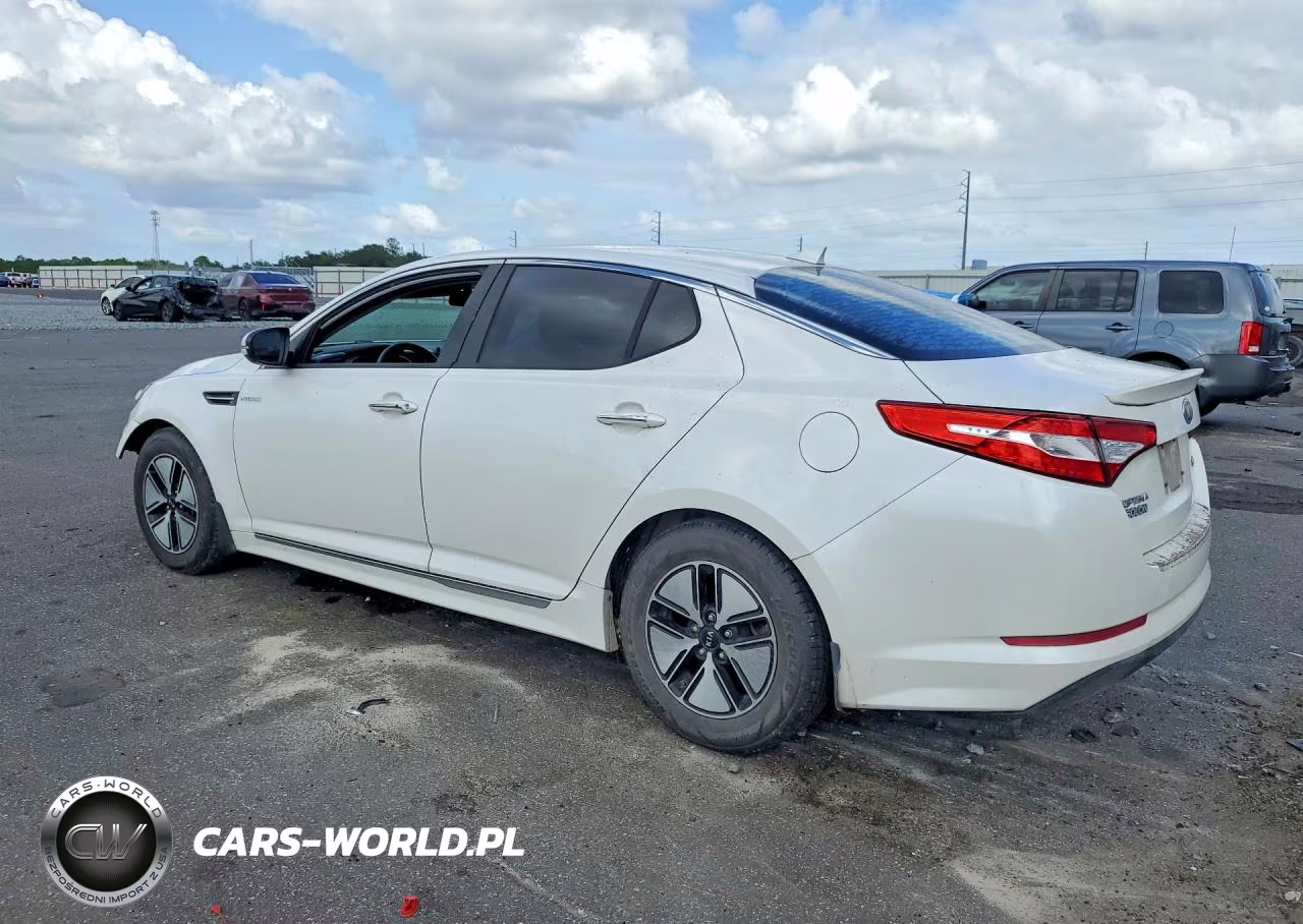 2013 Kia Optima Hybrid VIN:KNAGM4AD5D5046473 - 2