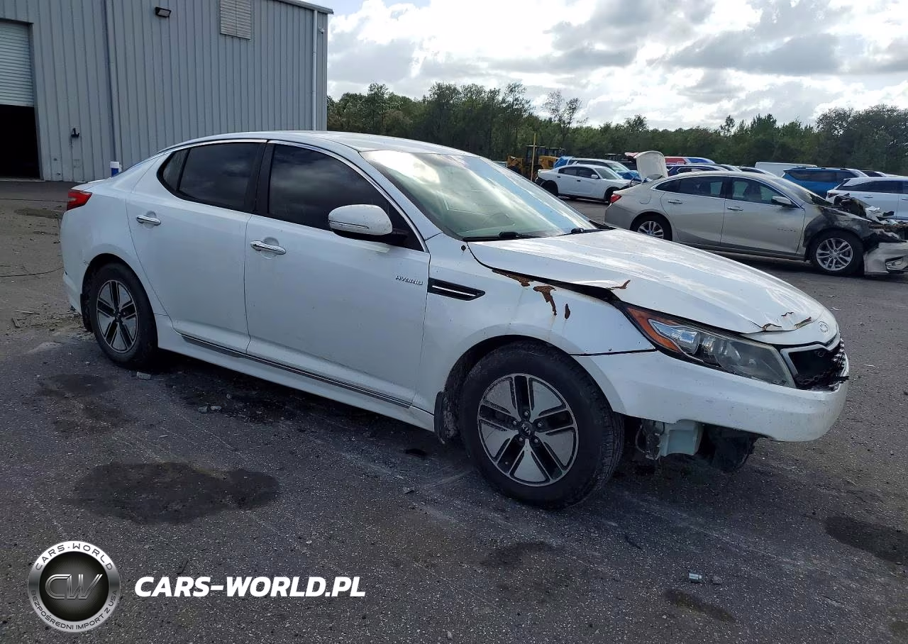 2013 Kia Optima Hybrid VIN:KNAGM4AD5D5046473 - 4