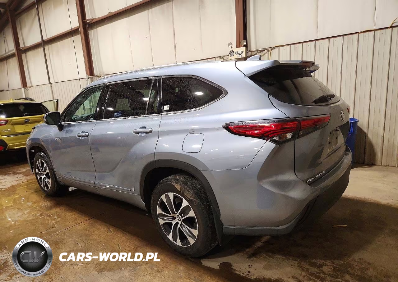 2021 Toyota Highlander Hybrid Xle VIN:5TDGBRCH7MS021560 - 2