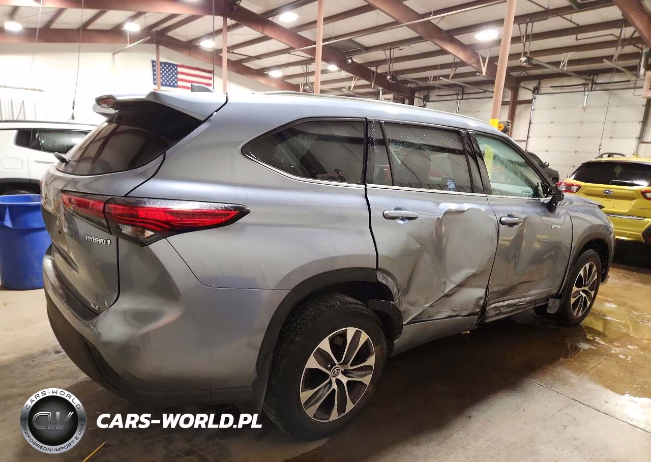 2021 Toyota Highlander Hybrid Xle VIN:5TDGBRCH7MS021560 - 3