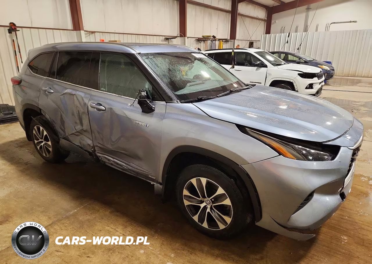 2021 Toyota Highlander Hybrid Xle VIN:5TDGBRCH7MS021560 - 4