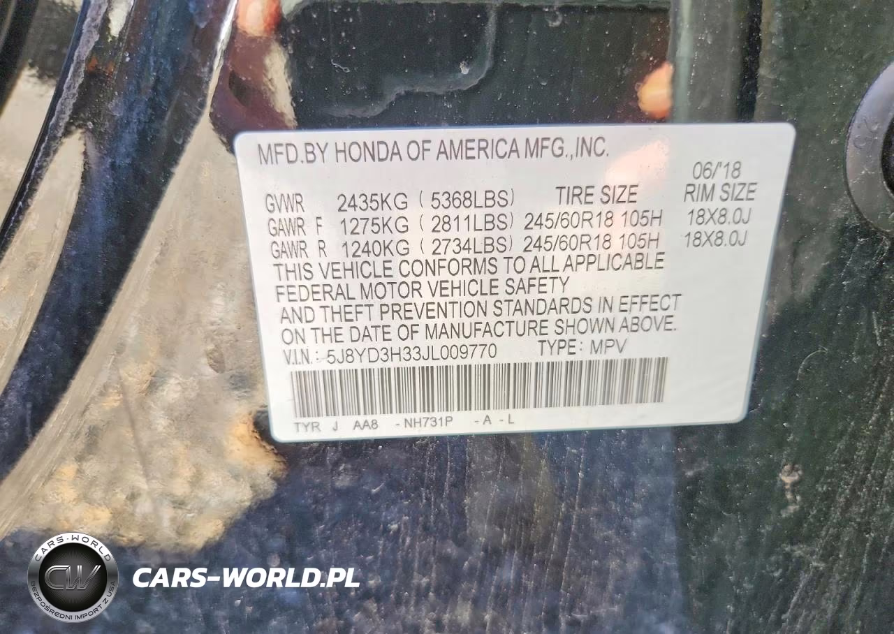 2018 Acura Mdx VIN:5J8YD3H33JL009770 - 13