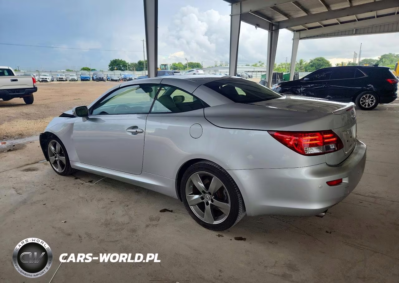 2011 Lexus Is 250C Base VIN:JTHFF2C22B2517646 - 2