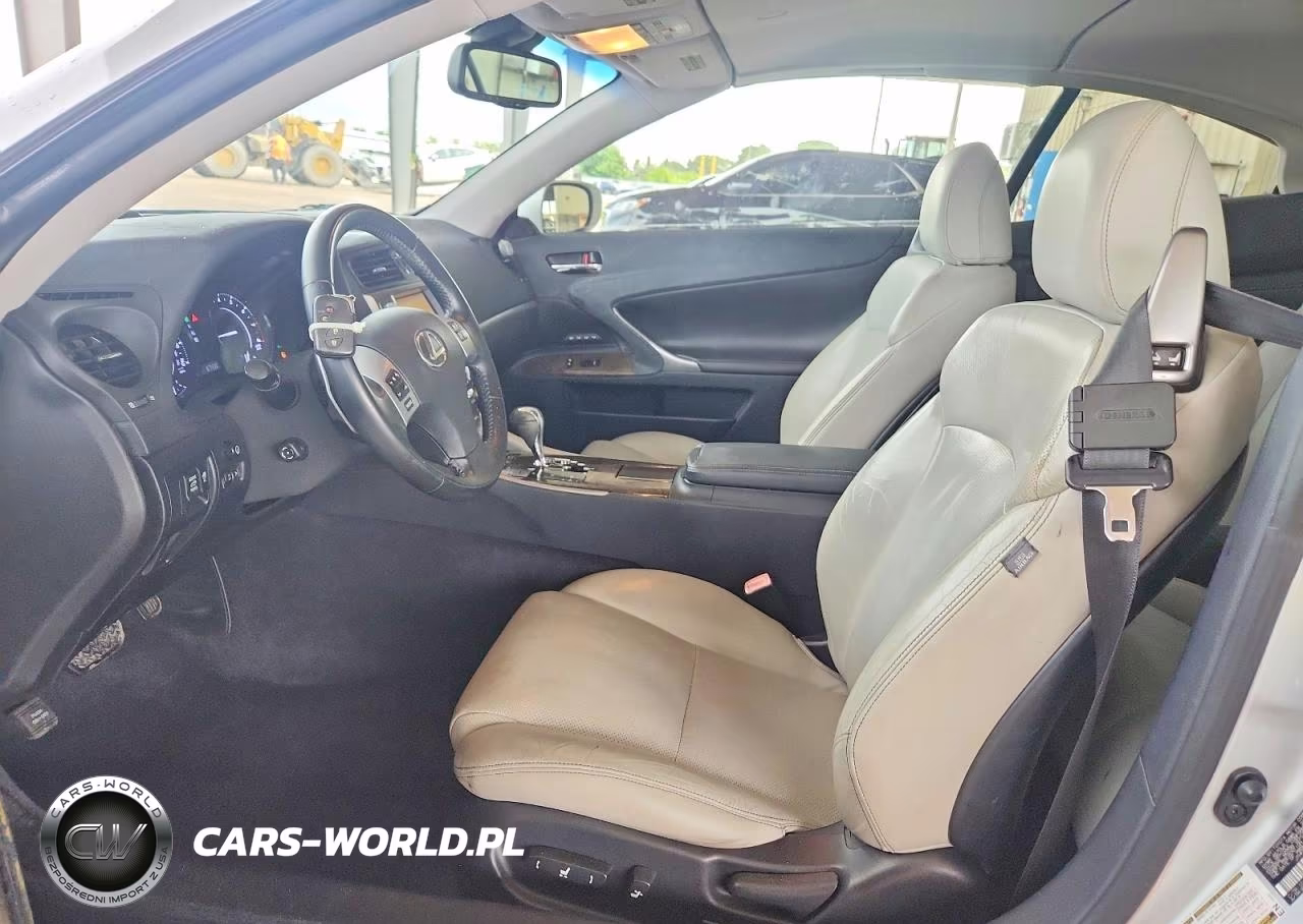 2011 Lexus Is 250C Base VIN:JTHFF2C22B2517646 - 7