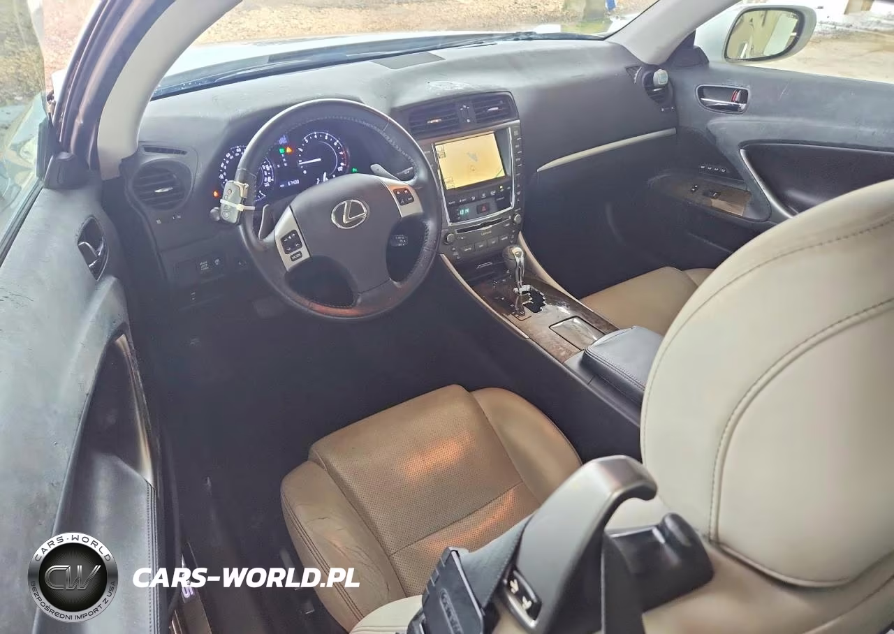 2011 Lexus Is 250C Base VIN:JTHFF2C22B2517646 - 8