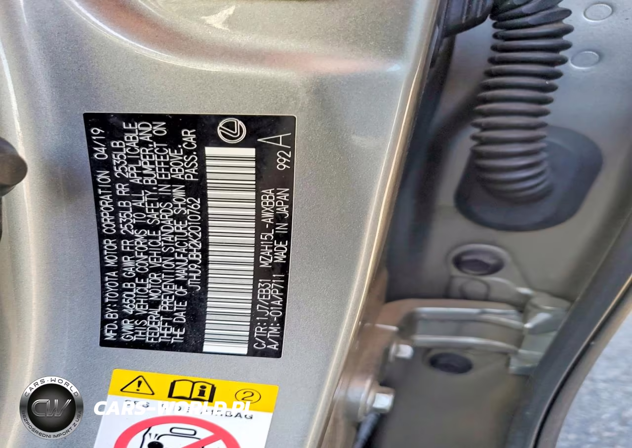 2019 Lexus Ux 250H VIN:JTHU9JBH2K2010762 - 12
