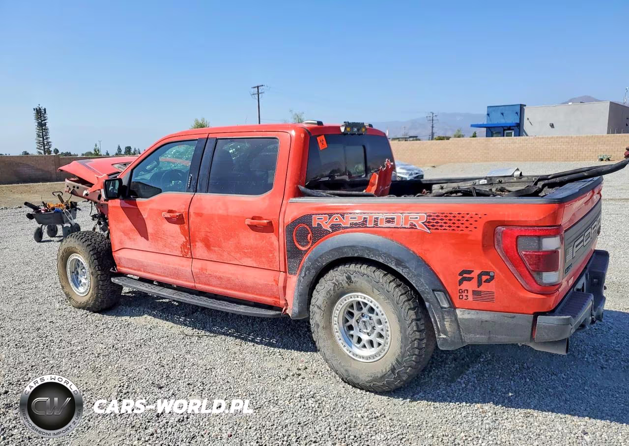 2022 Ford F150 Raptor VIN:1FTFW1RG4NFA04622 - 2