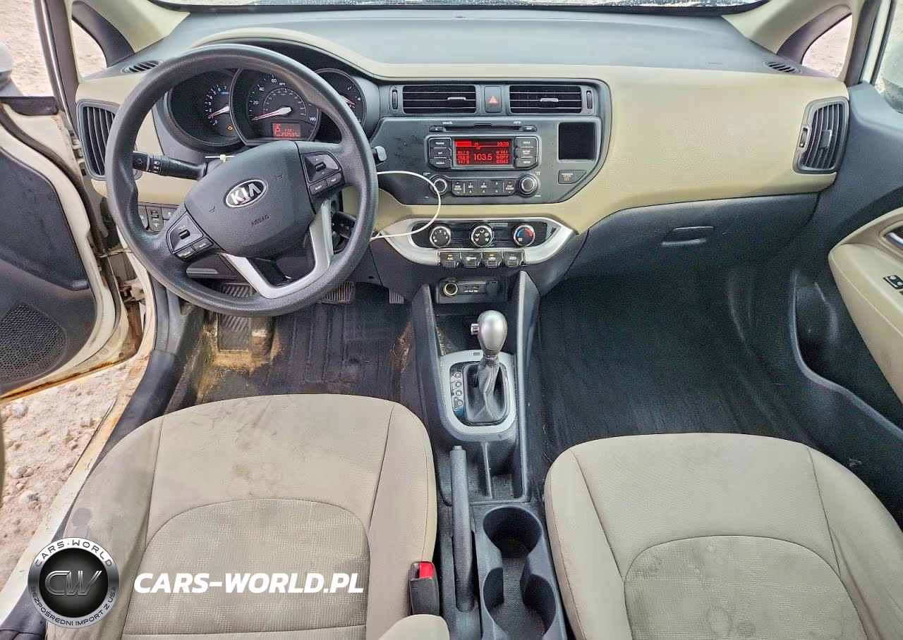 2015 Kia Rio Lx VIN:KNADM4A31F6428930 - 8