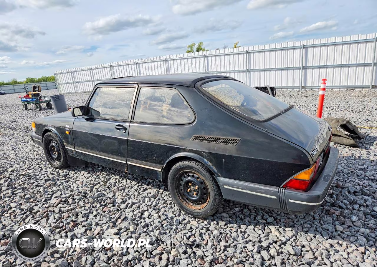 1991 Saab 900 Base VIN:YS3AK36E9M5009090 - 2