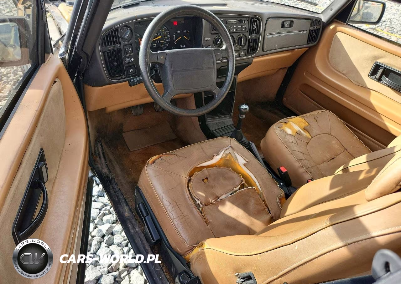 1991 Saab 900 Base VIN:YS3AK36E9M5009090 - 8