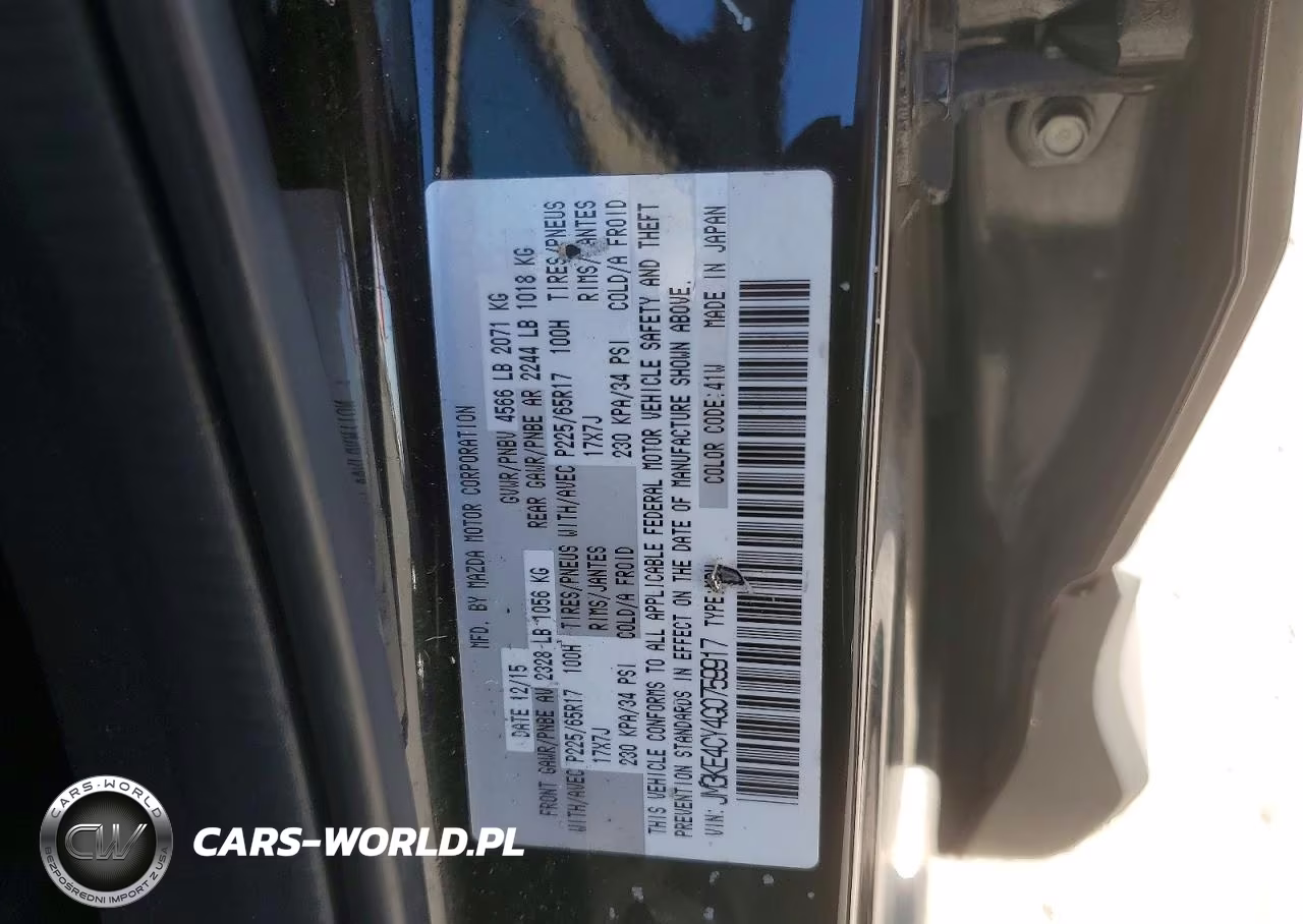 2016 Mazda Cx-5 Touring VIN:JM3KE4CY4G0759917 - 13