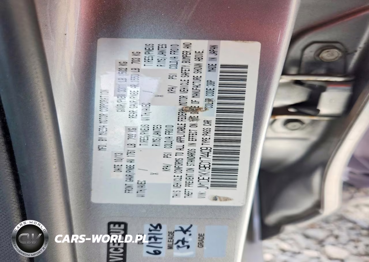 2014 Mazda Mazda2 Sport VIN:JM1DE1KY9E0174409 - 12