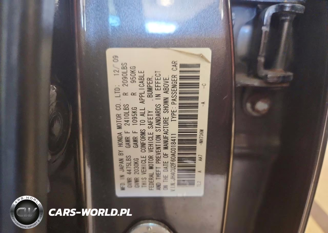 2010 Acura Tsx VIN:JH4CU2F60AC018411 - 12