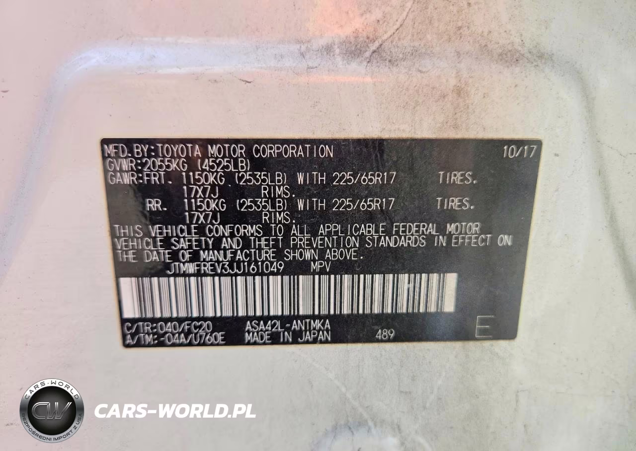 2018 Toyota Rav4 Xle VIN:JTMWFREV3JJ161049 - 13
