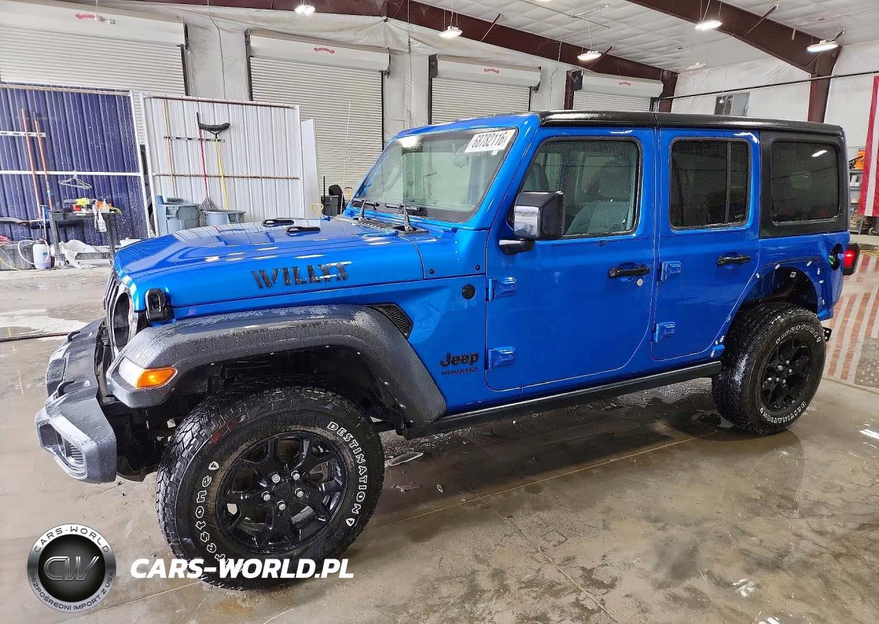 2021 Jeep Wrangler Unlimited Sport VIN:1C4HJXDM2MW696076 - 1
