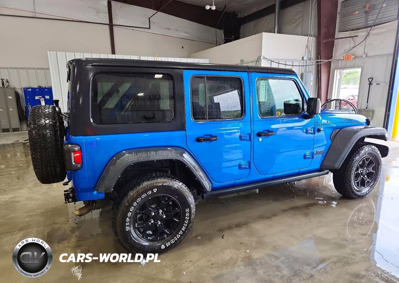 2021 Jeep Wrangler Unlimited Sport VIN:1C4HJXDM2MW696076 - 3