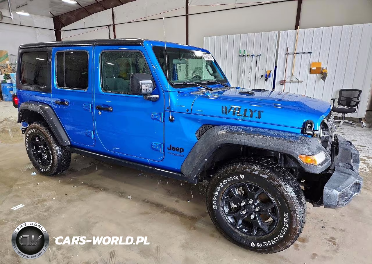 2021 Jeep Wrangler Unlimited Sport VIN:1C4HJXDM2MW696076 - 4