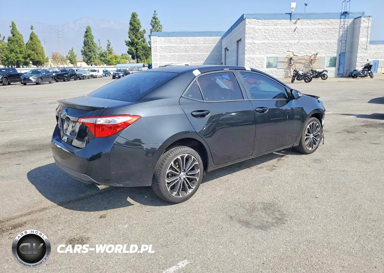 2016 Toyota Corolla S Plus VIN:5YFBURHE8GP451551 - 3