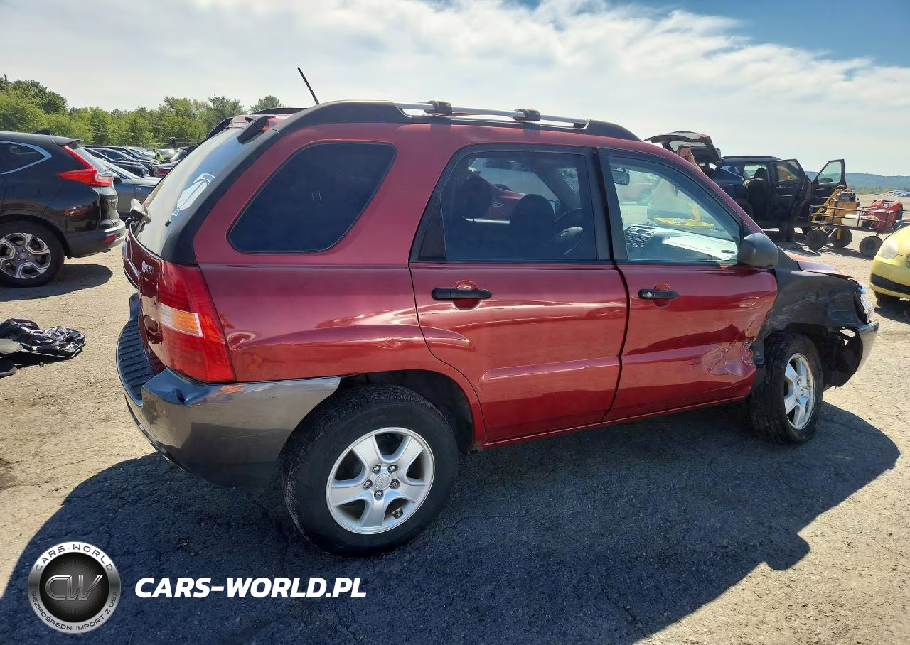 2008 Kia Sportage Lx VIN:KNDJF724987539070 - 3