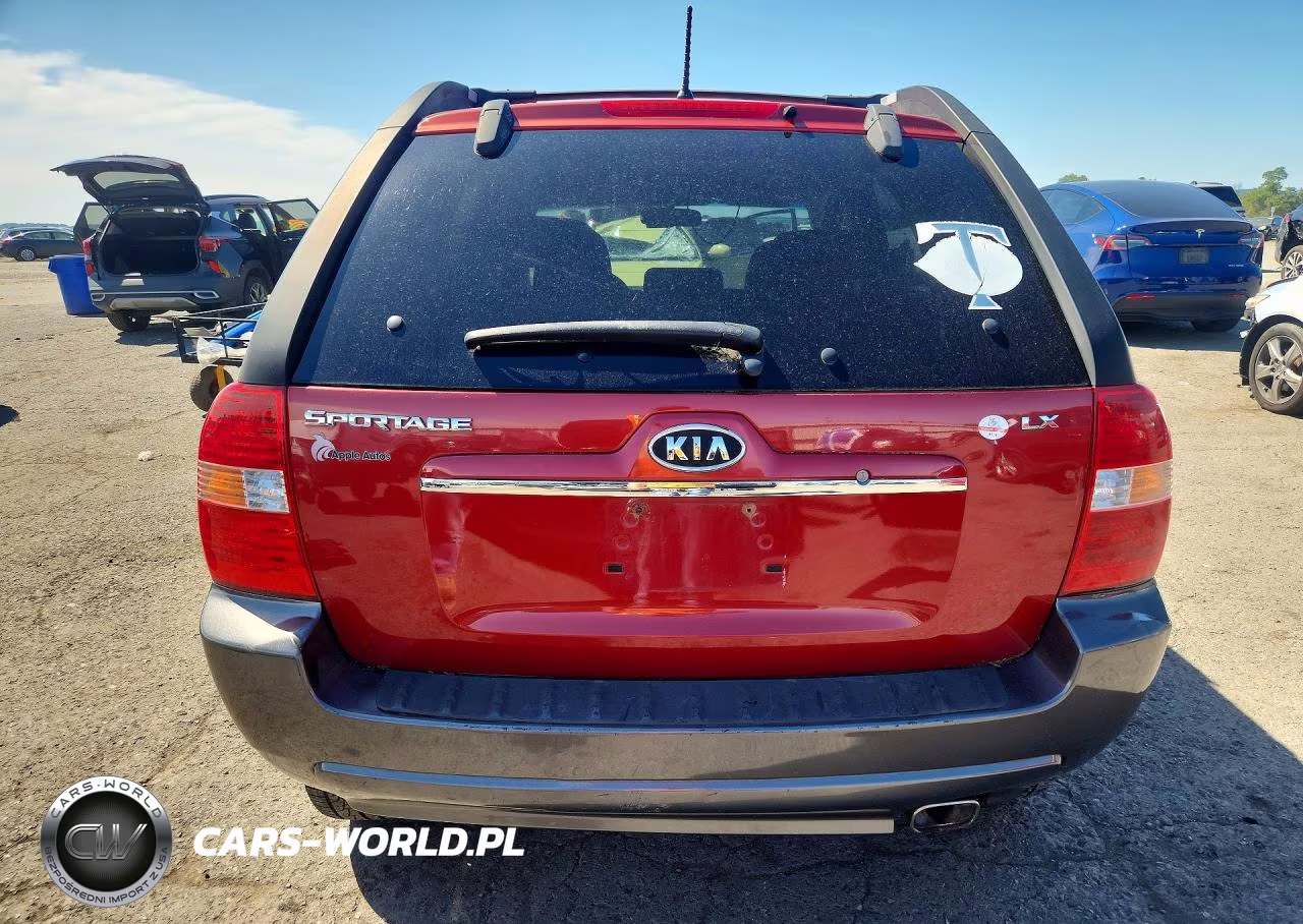 2008 Kia Sportage Lx VIN:KNDJF724987539070 - 6
