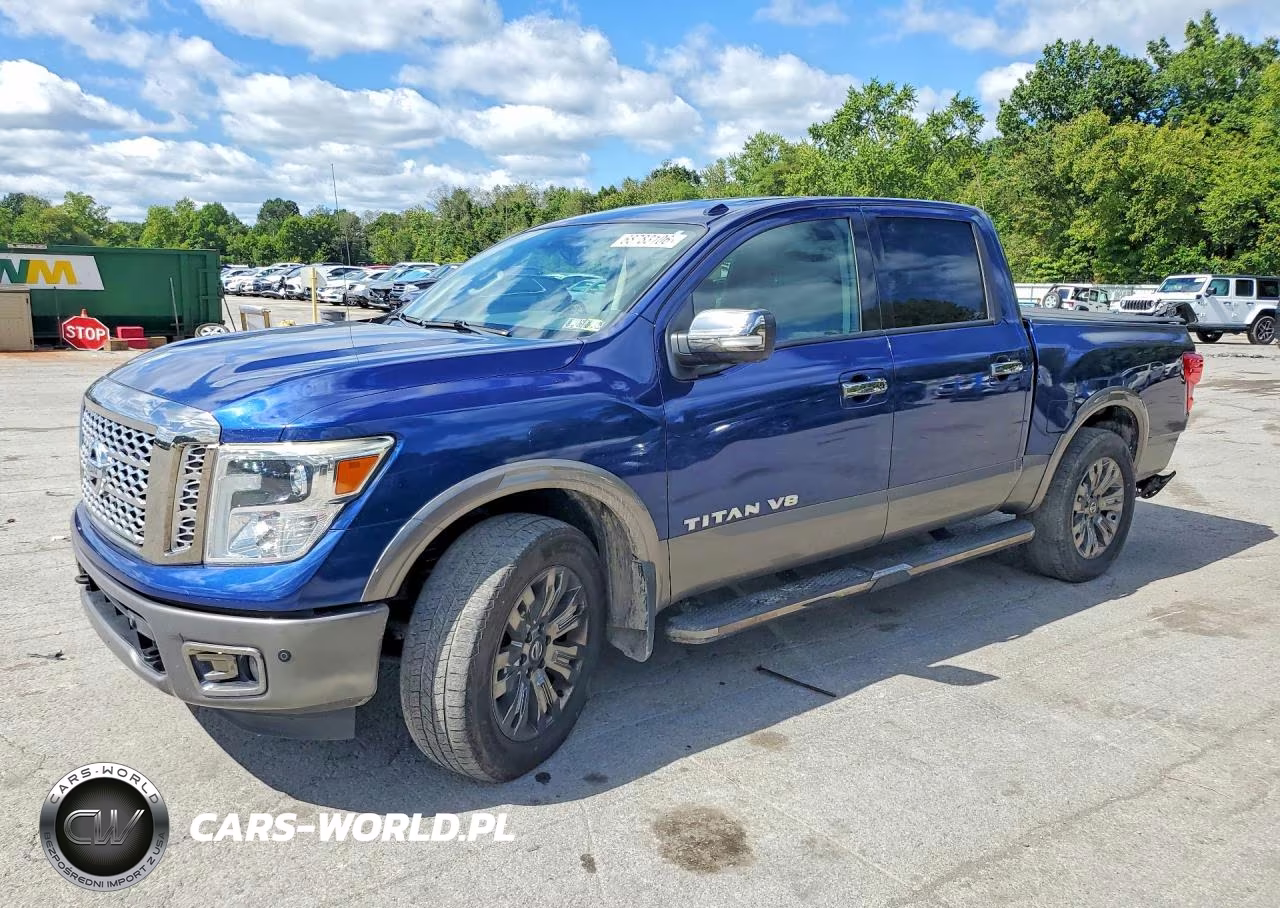 2018 Nissan Titan Platinum Reserve VIN:1N6AA1E51JN506174 - 1