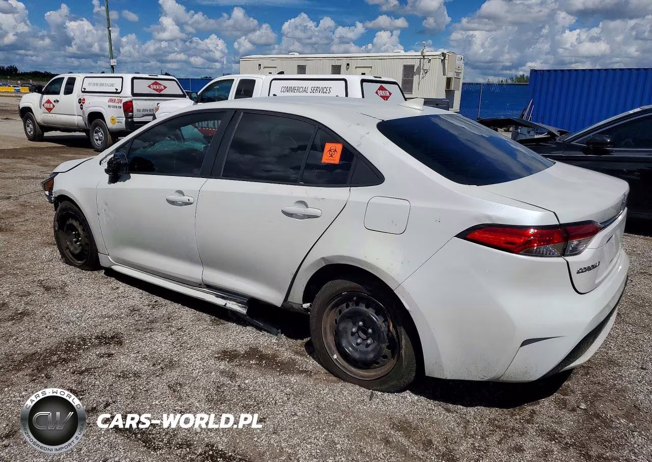 2022 Toyota Corolla Le VIN:5YFEPMAE7NP321341 - 2