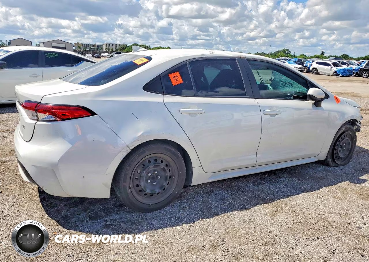 2022 Toyota Corolla Le VIN:5YFEPMAE7NP321341 - 3