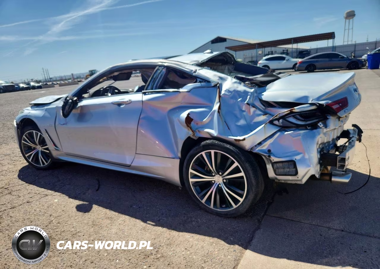 2018 Infiniti Q60 3.0T Luxe VIN:JN1EV7EL9JM390855 - 2