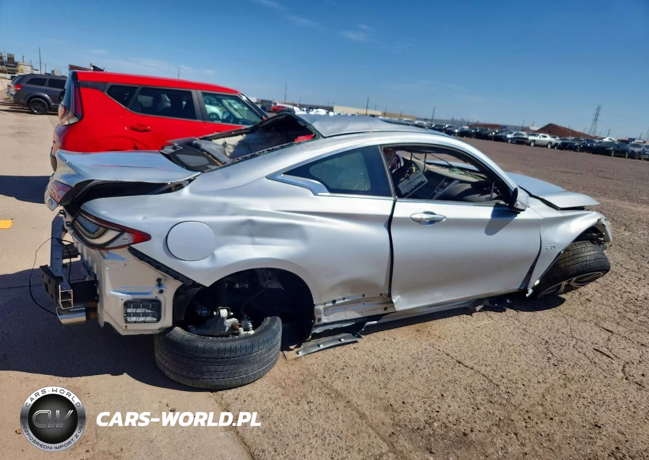 2018 Infiniti Q60 3.0T Luxe VIN:JN1EV7EL9JM390855 - 3