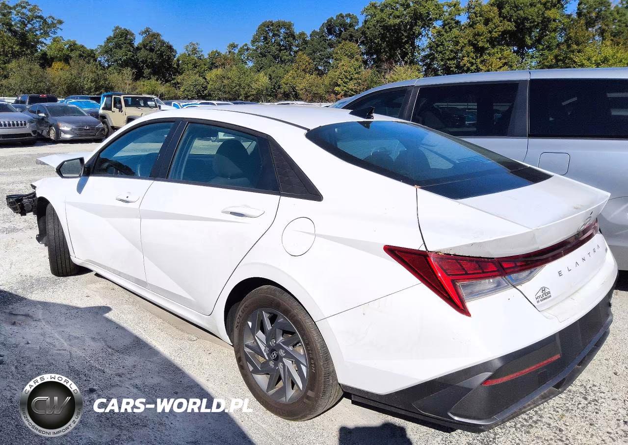 2025 Hyundai Elantra Hybrid Blue VIN:KMHLM4DJ1SU164621 - 2
