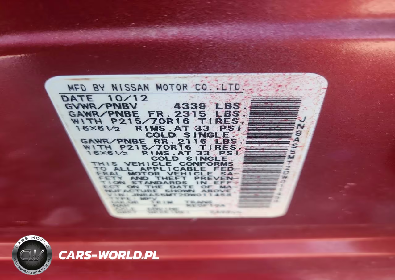 2013 Nissan Rogue S VIN:JN8AS5MT2DW011458 - 13