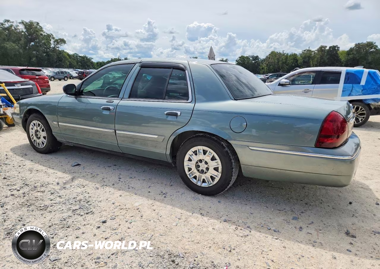 2006 Mercury Grand Marquis Gs VIN:2MEFM74W06X603867 - 2