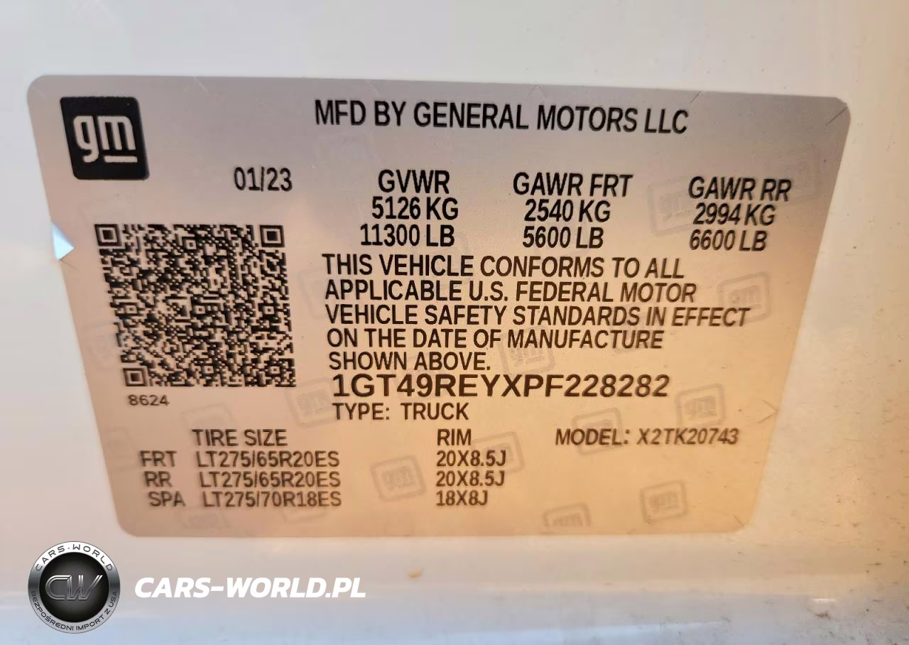 2023 GMC Sierra K2500 Denali VIN:1GT49REYXPF228282 - 12