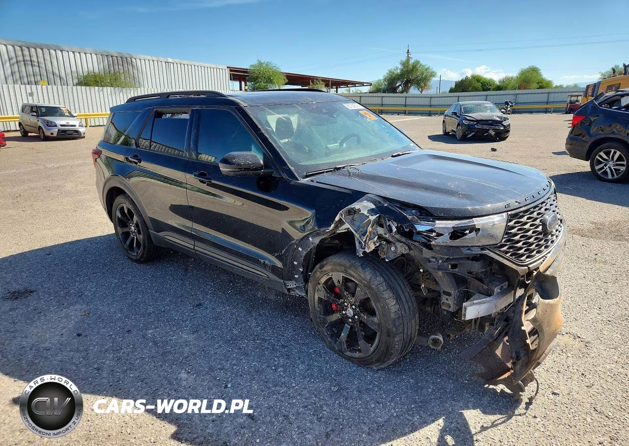 2021 Ford Explorer St VIN:1FM5K8GC1MGB60640 - 4