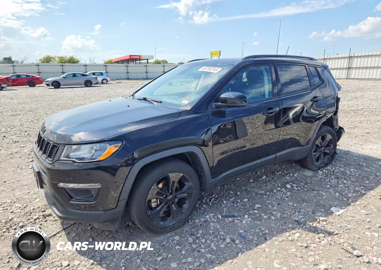 2021 Jeep Compass Latitude VIN:3C4NJCBB0MT573735 - 1