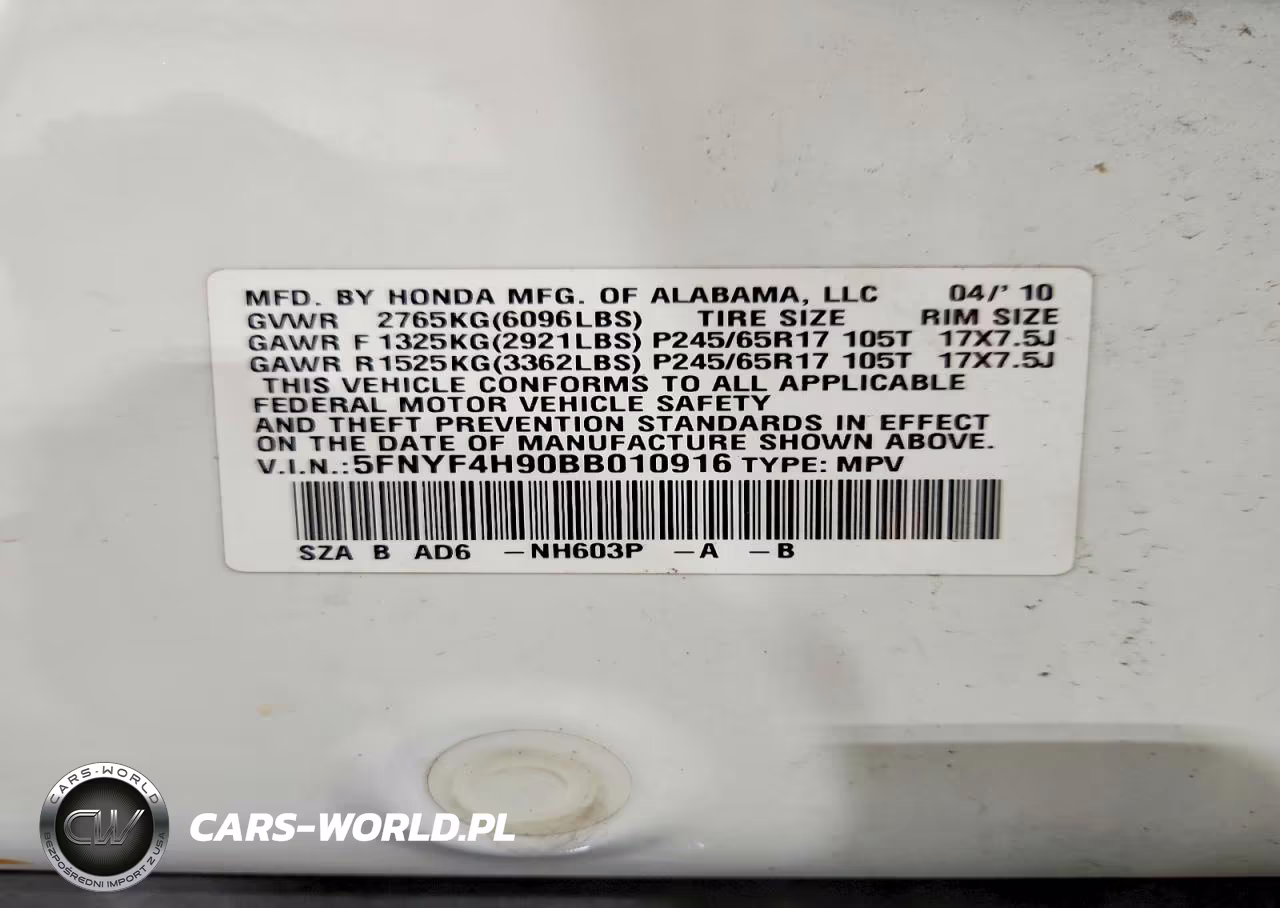 2011 Honda Pilot Touring VIN:5FNYF4H90BB010916 - 13