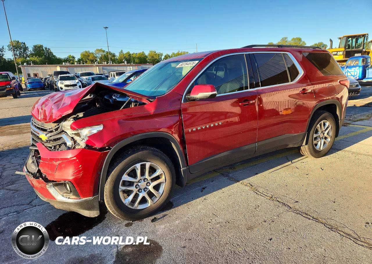 2019 Chevrolet Traverse Lt VIN:1GNEVGKW1KJ217868 - 1