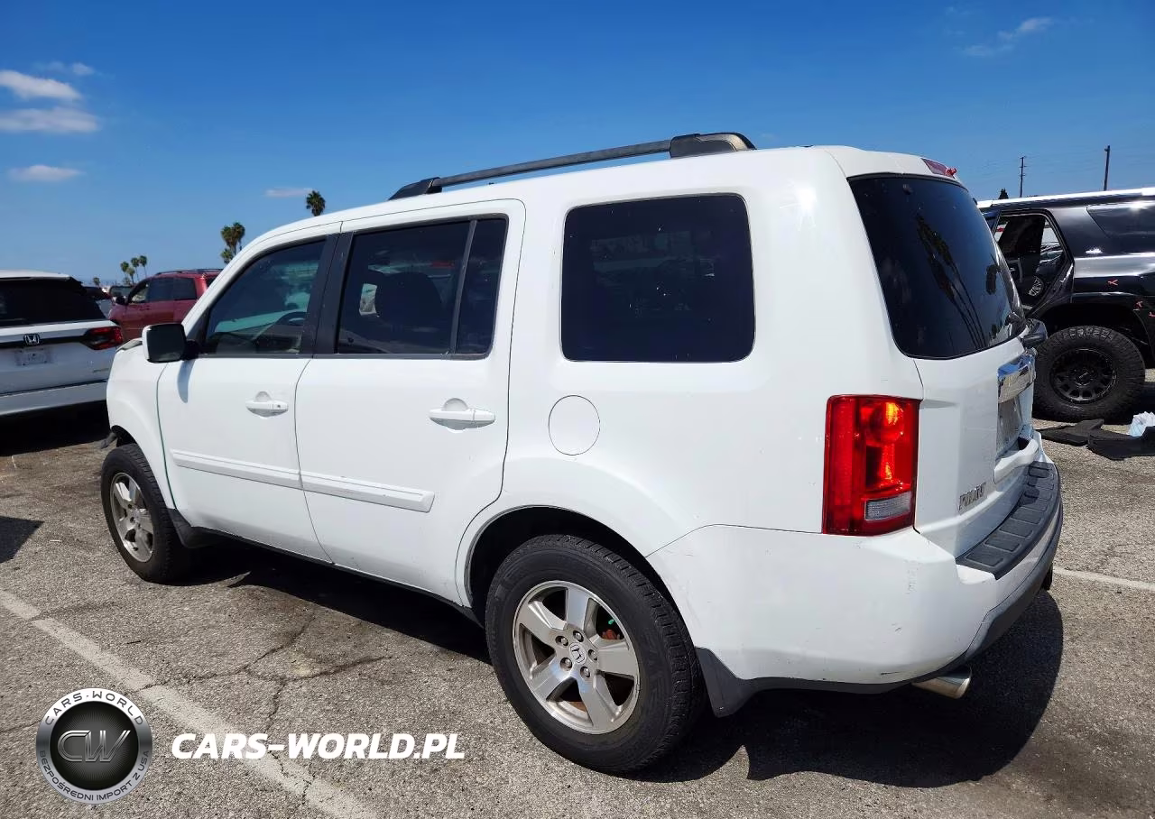2010 Honda Pilot Exl VIN:5FNYF3H50AB022926 - 2