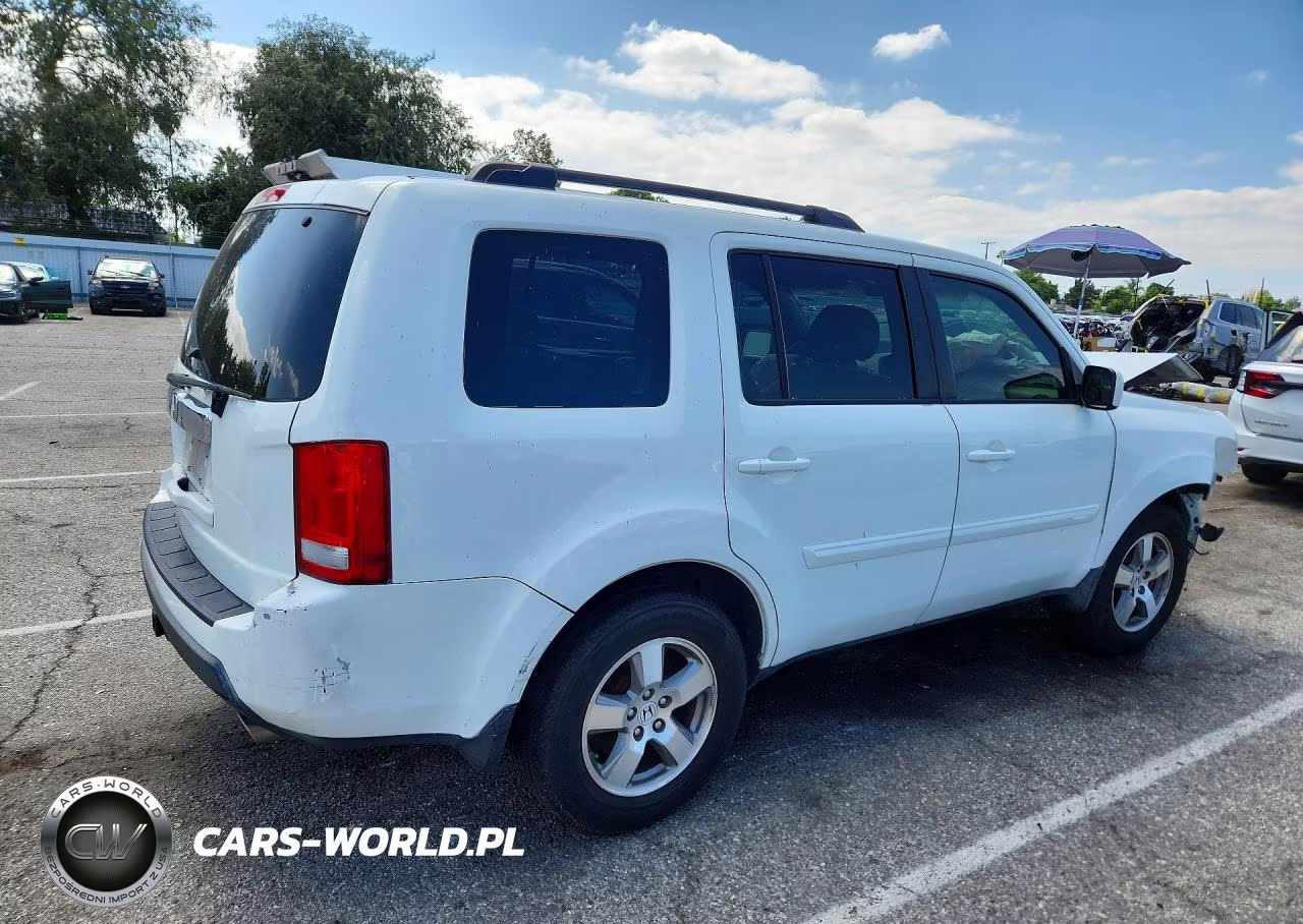 2010 Honda Pilot Exl VIN:5FNYF3H50AB022926 - 3