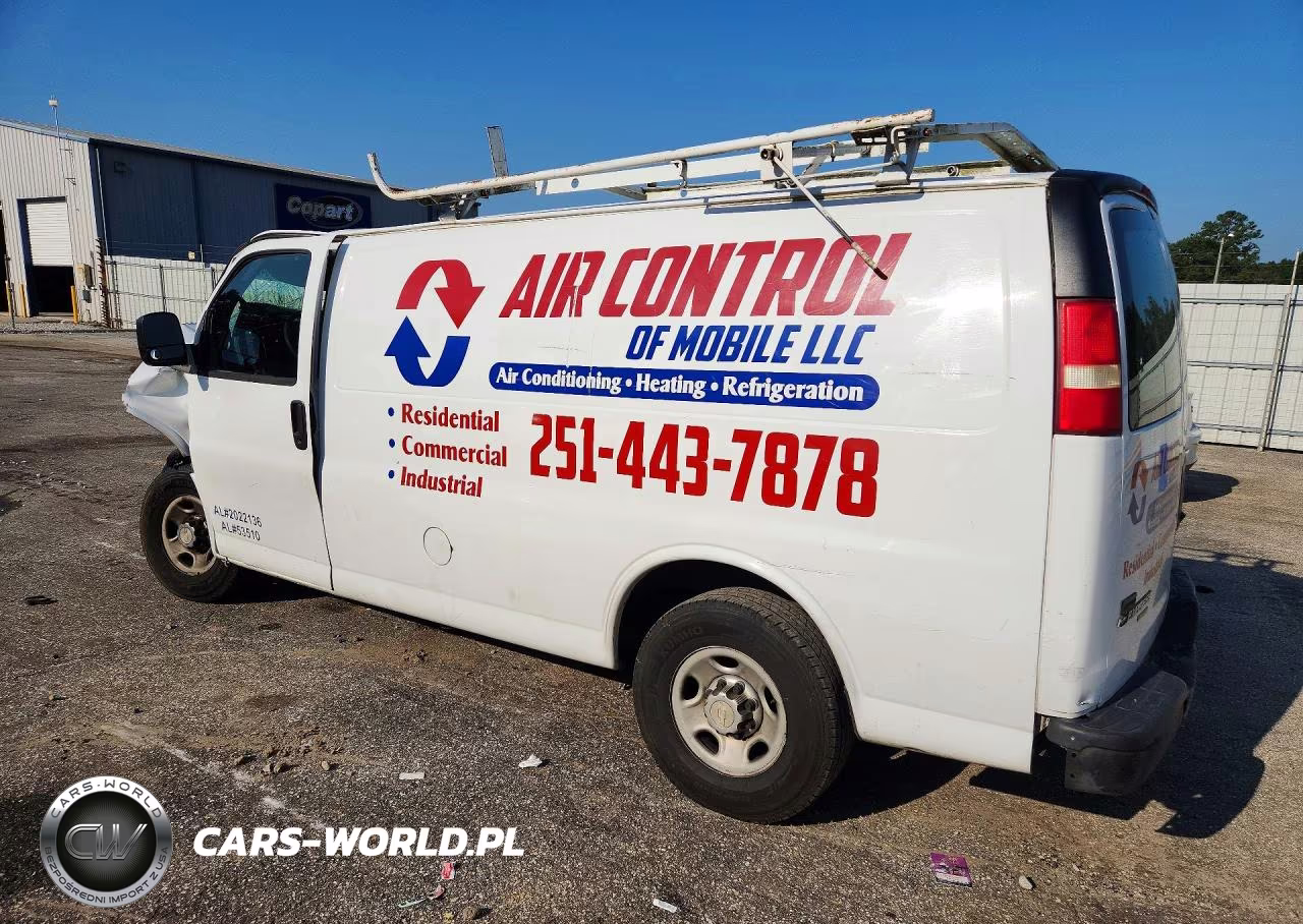 2015 Chevrolet Express G2500 VIN:1GCWGFCF6F1155339 - 2