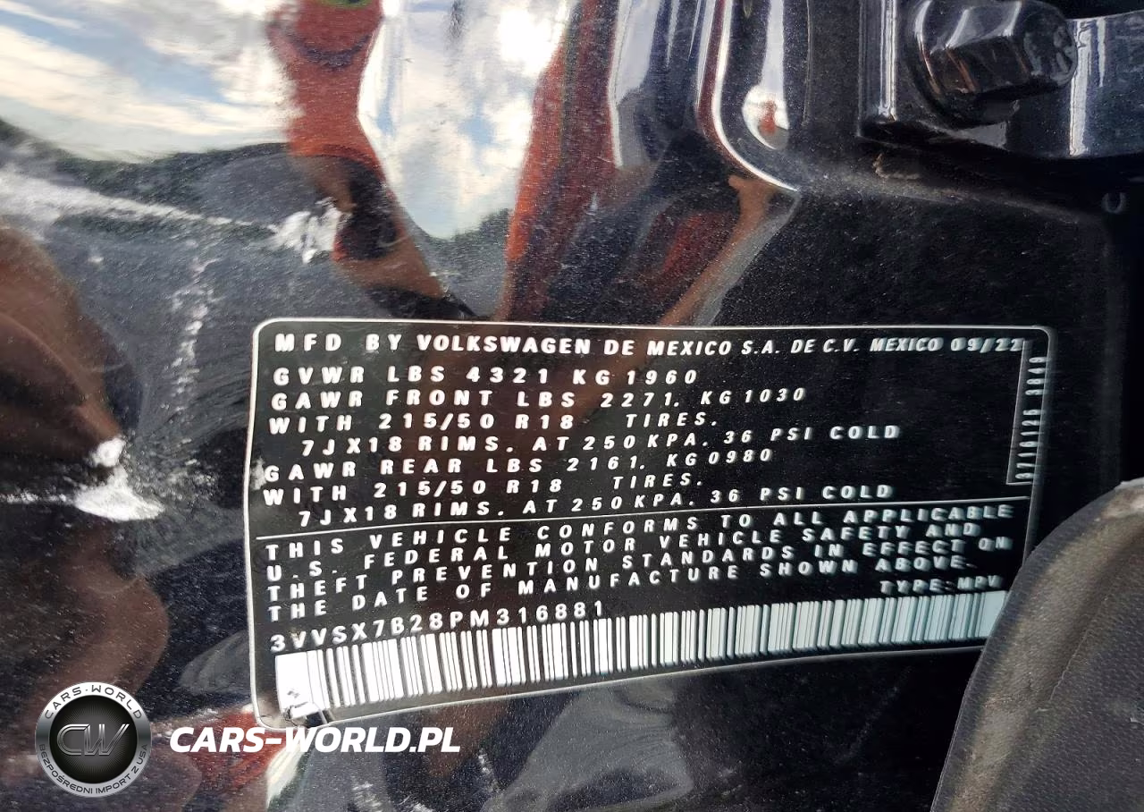 2023 Volkswagen Taos Se VIN:3VVSX7B28PM316881 - 13