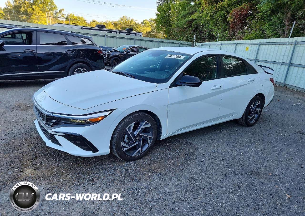 2025 Hyundai Elantra Sel Sport VIN:KMHLM4DG3SU059289 - 1