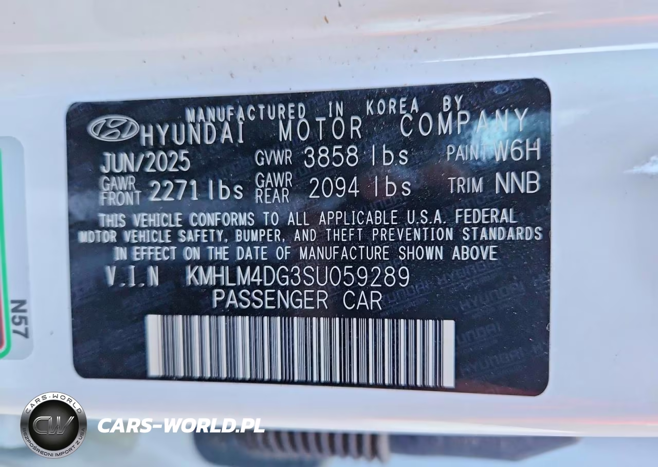 2025 Hyundai Elantra Sel Sport VIN:KMHLM4DG3SU059289 - 12