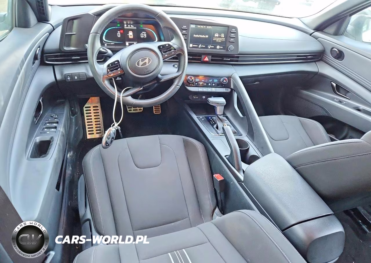 2025 Hyundai Elantra Sel Sport VIN:KMHLM4DG3SU059289 - 8