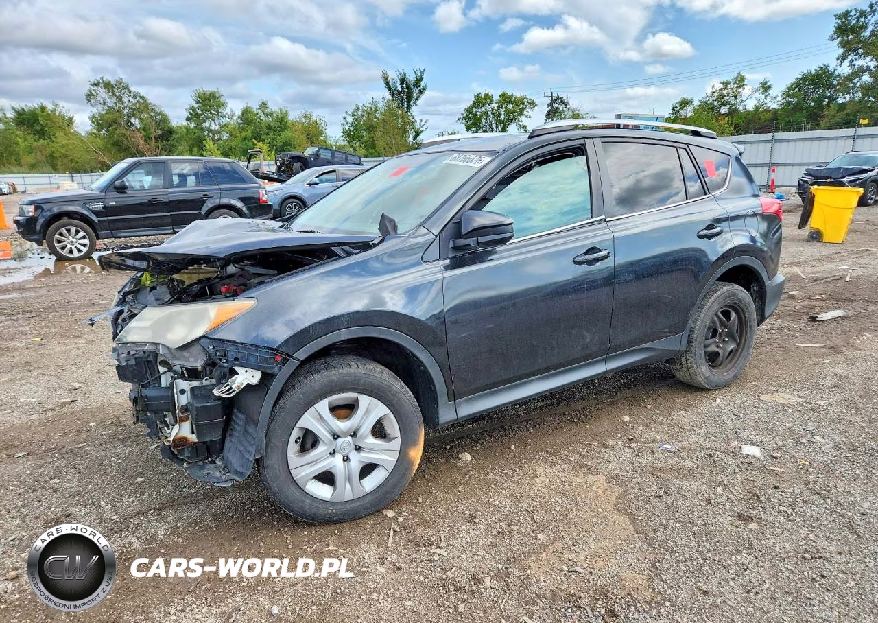 2013 Toyota Rav4 Le VIN:2T3ZFREV6DW021564 - 1