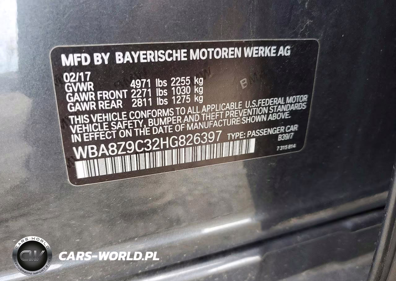 2017 BMW 330 Xigt VIN:WBA8Z9C32HG826397 - 12