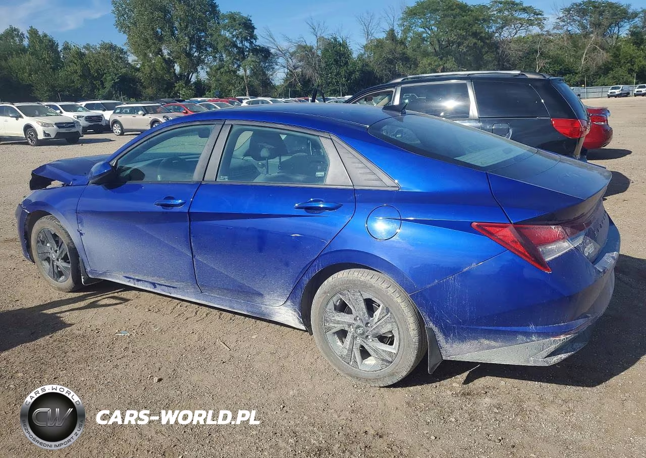 2022 Hyundai Elantra Sel VIN:KMHLM4AG9NU321261 - 2