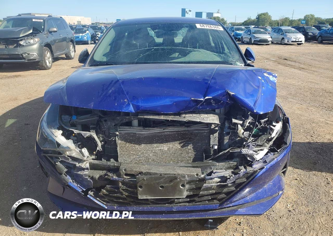 2022 Hyundai Elantra Sel VIN:KMHLM4AG9NU321261 - 5
