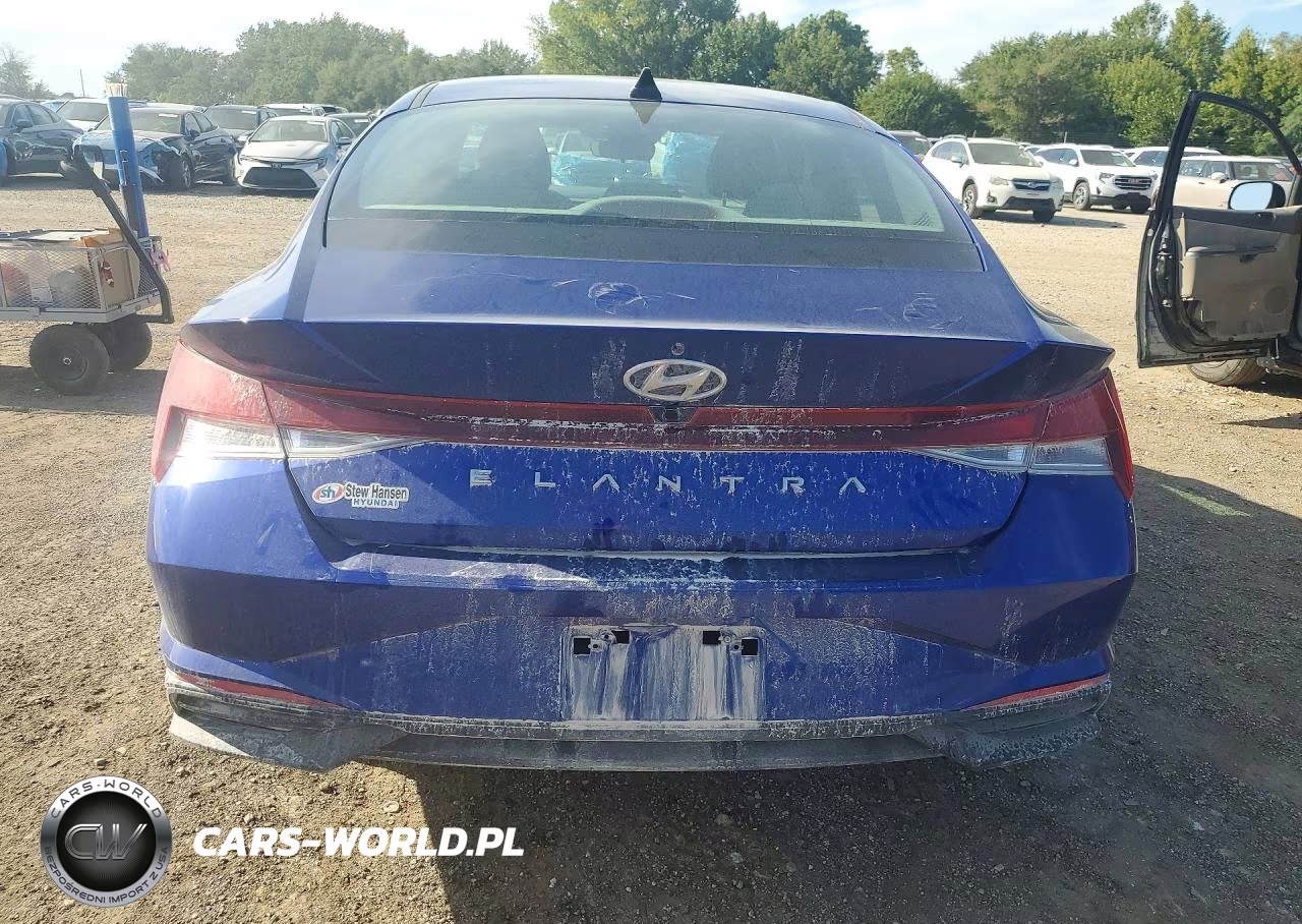 2022 Hyundai Elantra Sel VIN:KMHLM4AG9NU321261 - 6